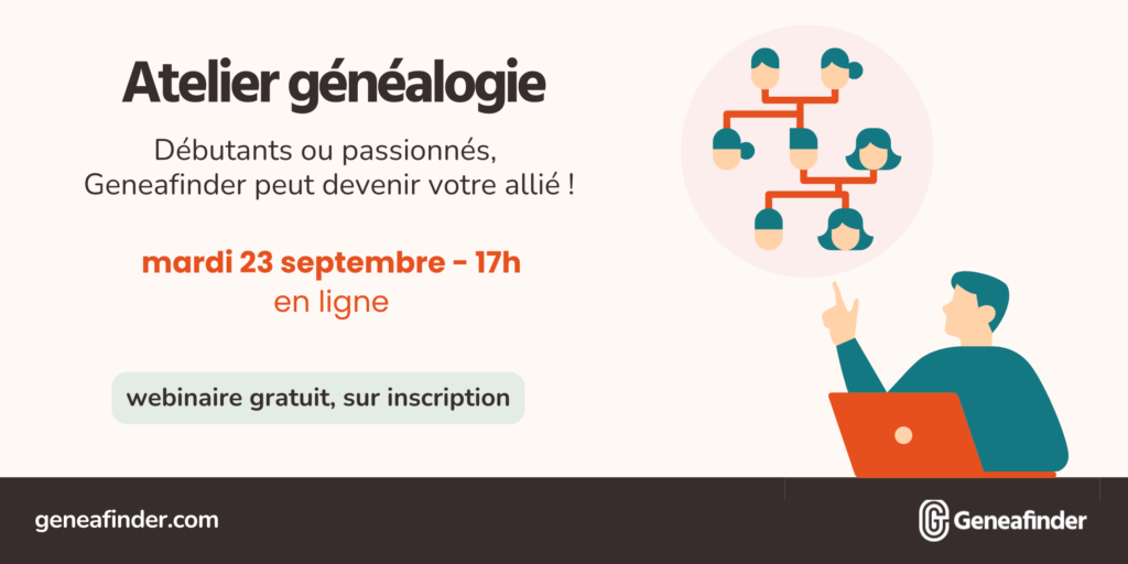 Atelier généalogie - 23 septembre 2025